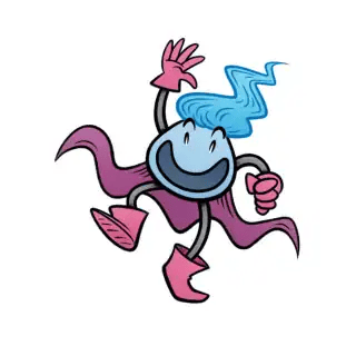 Spark Waving One Foot Up