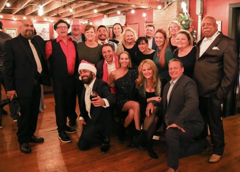Group photo, 2021 B.U.I.L.D. Group Christmas party