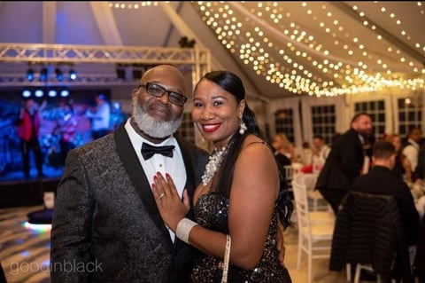 Guests at Champagne Manor, 2022 B.U.I.L.D. Group Holiday Gala