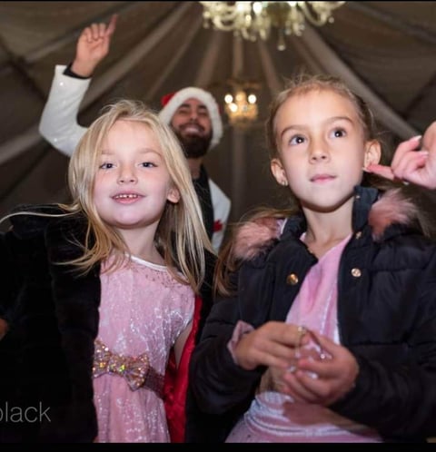 Isla, Carly and Jayme, 2022 B.U.I.L.D. Group Holiday Gala