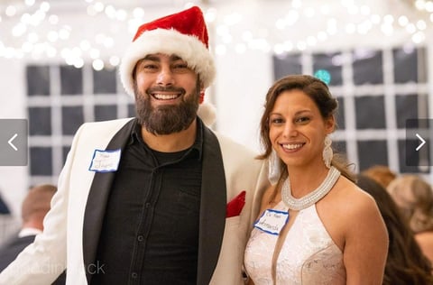 Jayme and Amanda, 2022 B.U.I.L.D. Group Holiday Gala