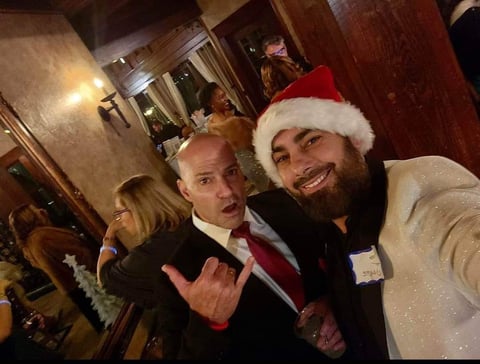 Jayme and Ernie, 2022 B.U.I.L.D. Group Holiday Gala
