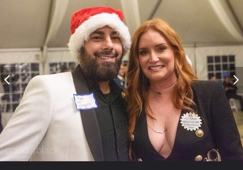 Jayme, Meredith and Dolhare, 2022 B.U.I.L.D. Group Holiday Gala