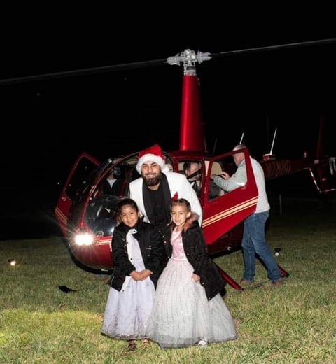 Jayme, Isla and Zol, 2022 B.U.I.L.D. Group Holiday Gala
