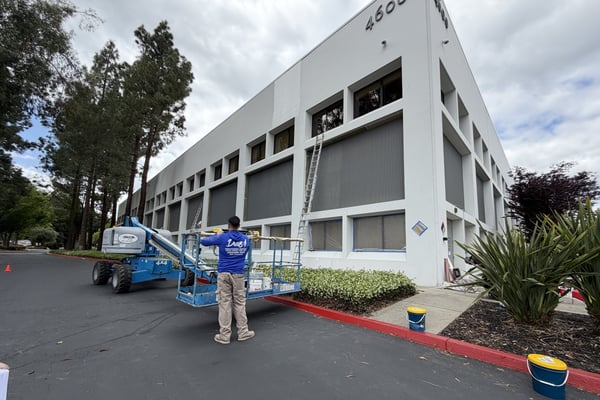 Commercial painting project by Diaz Professional Painting