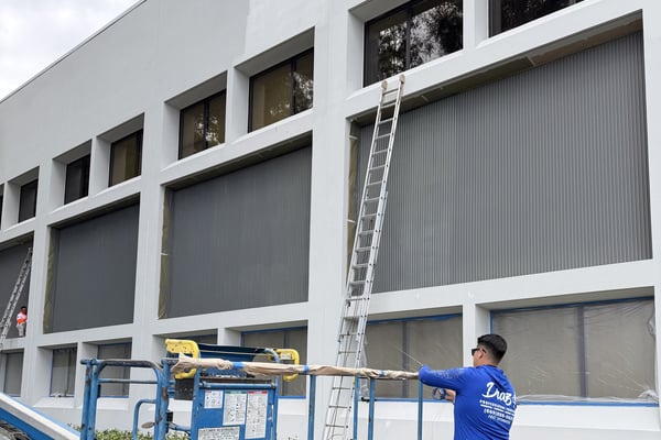 Commercial painting project by Diaz Professional Painting