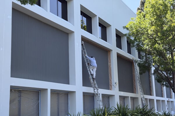 Commercial painting project by Diaz Professional Painting