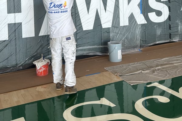 Commercial painting project by Diaz Professional Painting