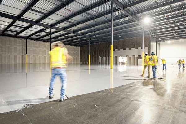 Epoxy floor coating