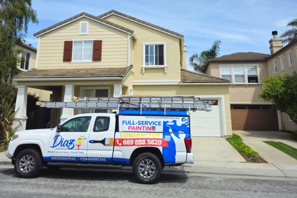 Exterior painting project by Diaz Professional Painting