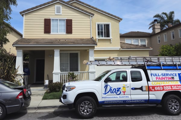 Exterior painting project by Diaz Professional Painting