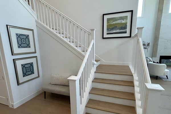 Interior painting project by Diaz Professional Painting