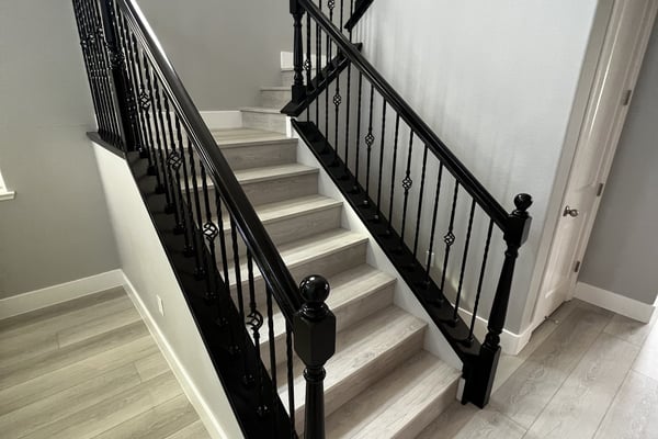 Interior painting project by Diaz Professional Painting