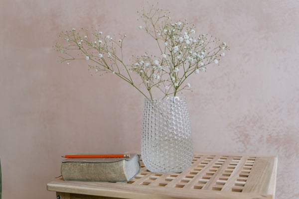 Venetian plaster or limewash wall finish